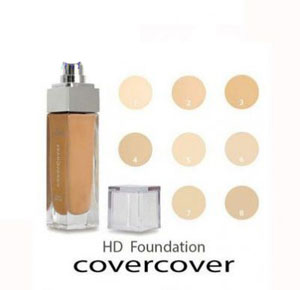 کرم پودر اچ دی کاورکاور HD FOUNDATION Covercover