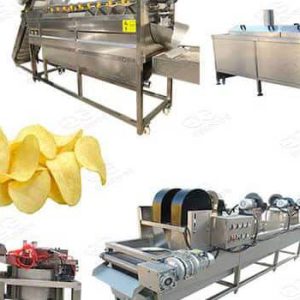 خط تولید چیپس سیب زمینی