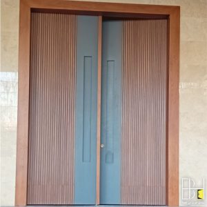 درب لابی تمام چوبی کد 1006