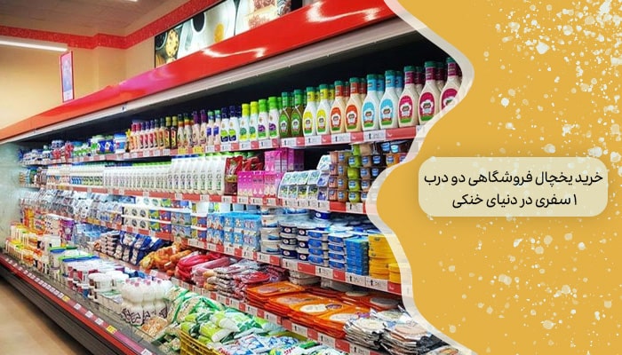 خرید یخچال فروشگاهی دو درب 1 سفری در دنیای خنکی