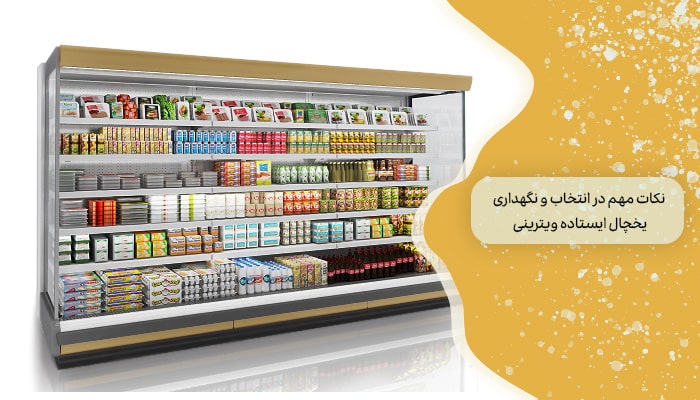 نکات مهم در انتخاب و نگهداری یخچال ایستاده ویترینی