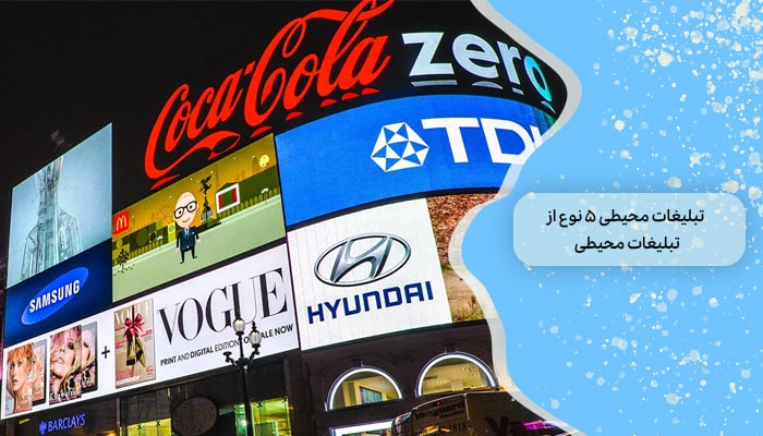 تبلیغات محیطی 5 نوع از تبلیغات 6 تبلیغات محیطی 5 نوع از تبلیغات